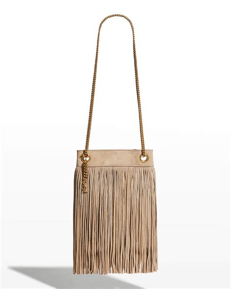 ysl fringe bag|ysl suede fringe bag.